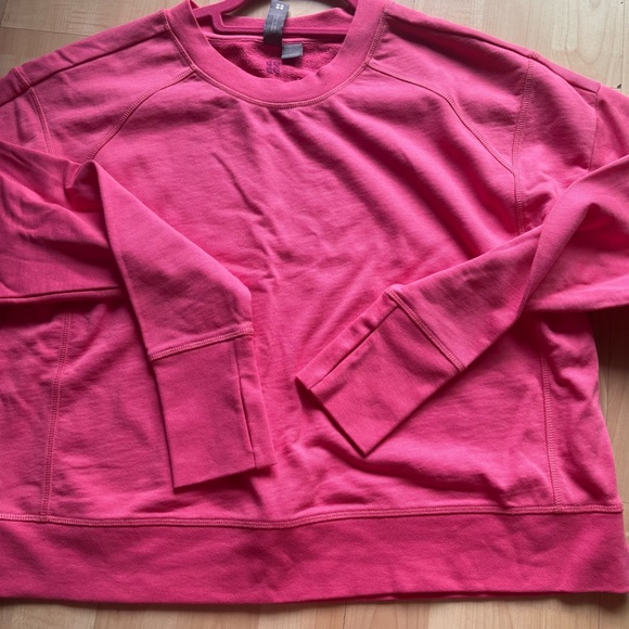 Sweaty Betty Sweet Pink Crewneck Top - Picture 5 of 6